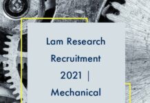 LAM research recruitment 2021