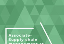 Associate-supply chain management at accenture