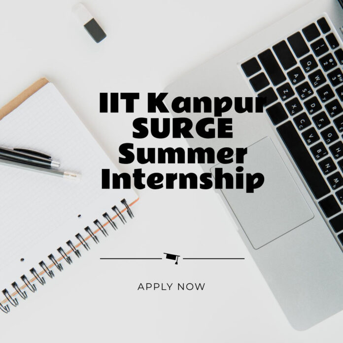 IIT KANPUR Surge summer internship