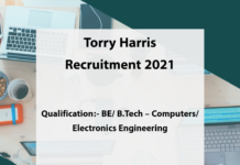 Torry Harris Recruitment 2021