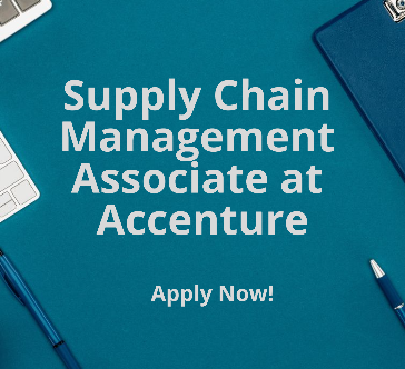 Supply Chain Management Associate at Accenture