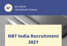 NBT India Recruitment 2021