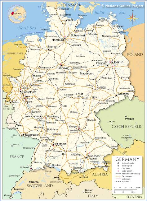 GERMANY - POLITICAL - MechoMotive