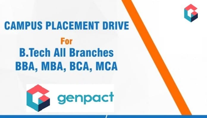 Genpact Recruitment 2021