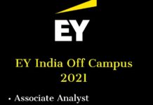 EY India Off campus