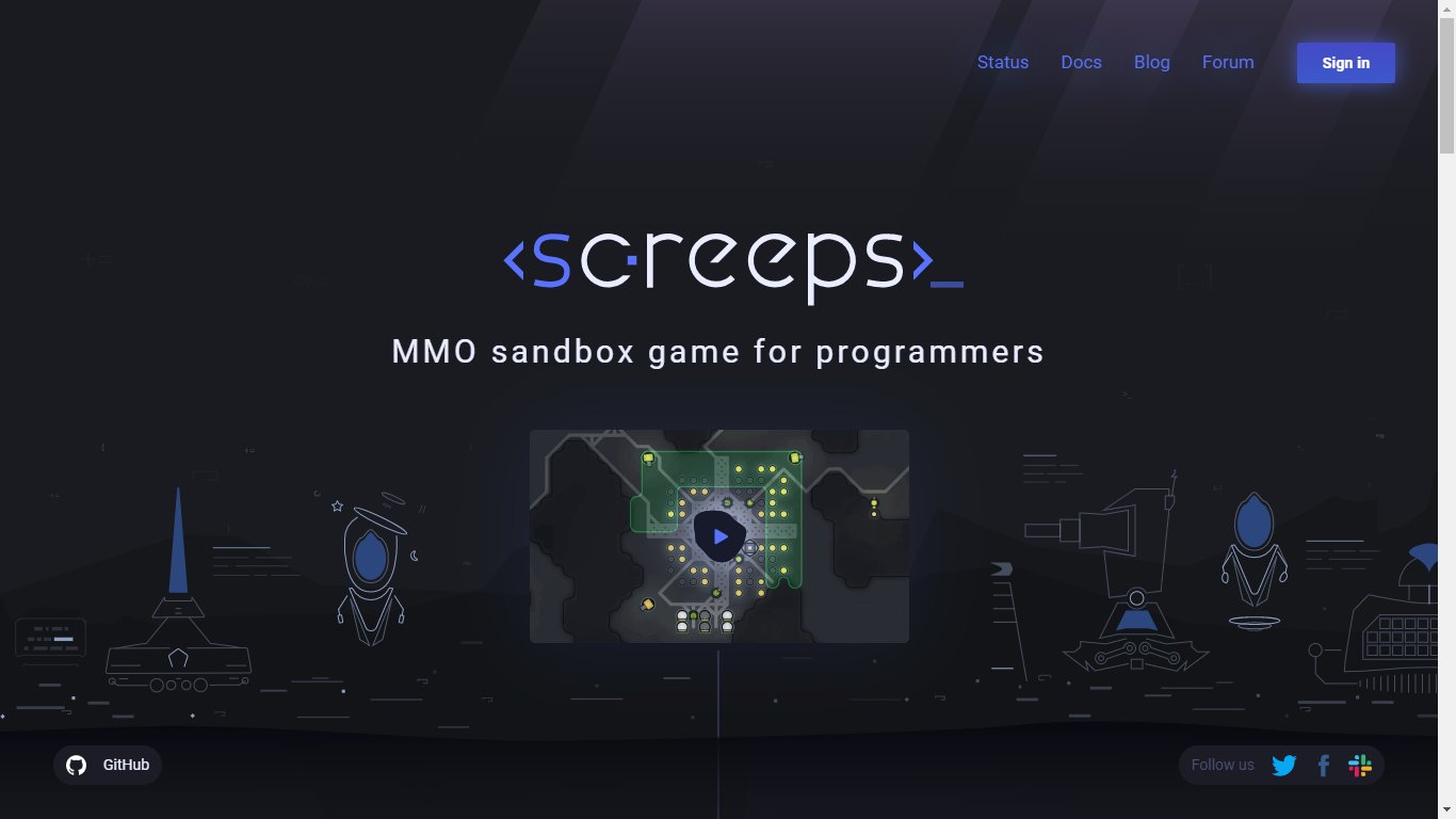 Игры на js. Screeps Arena. Screeps with c#.